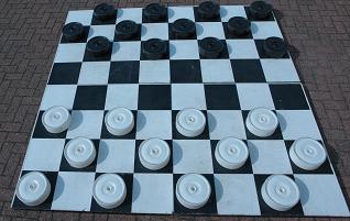 Groot dammen 2,5 x 2,5 m
